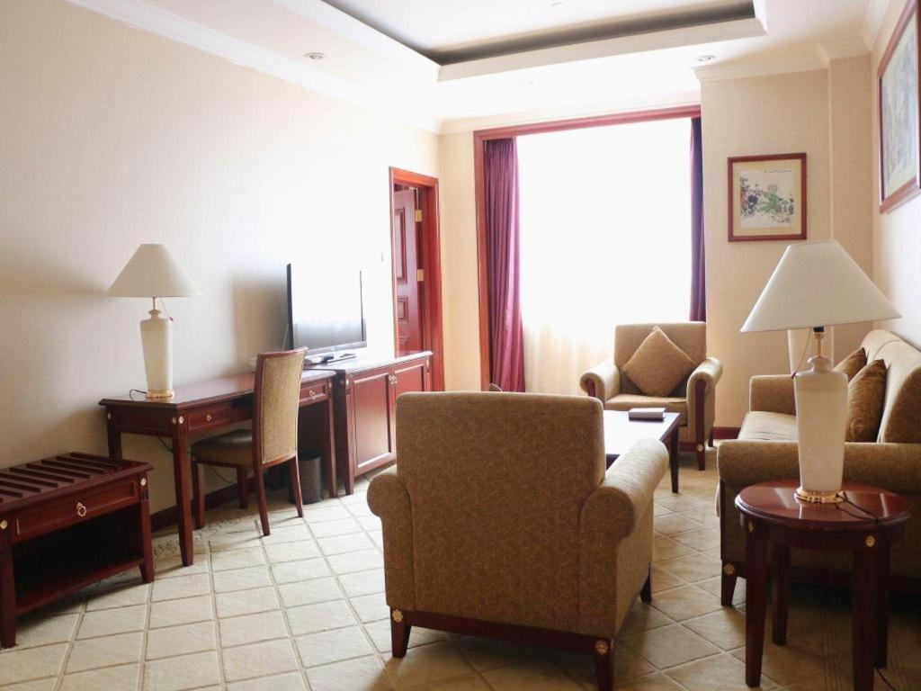 Xinhai Jinjiang Hotel Peking Exteriör bild