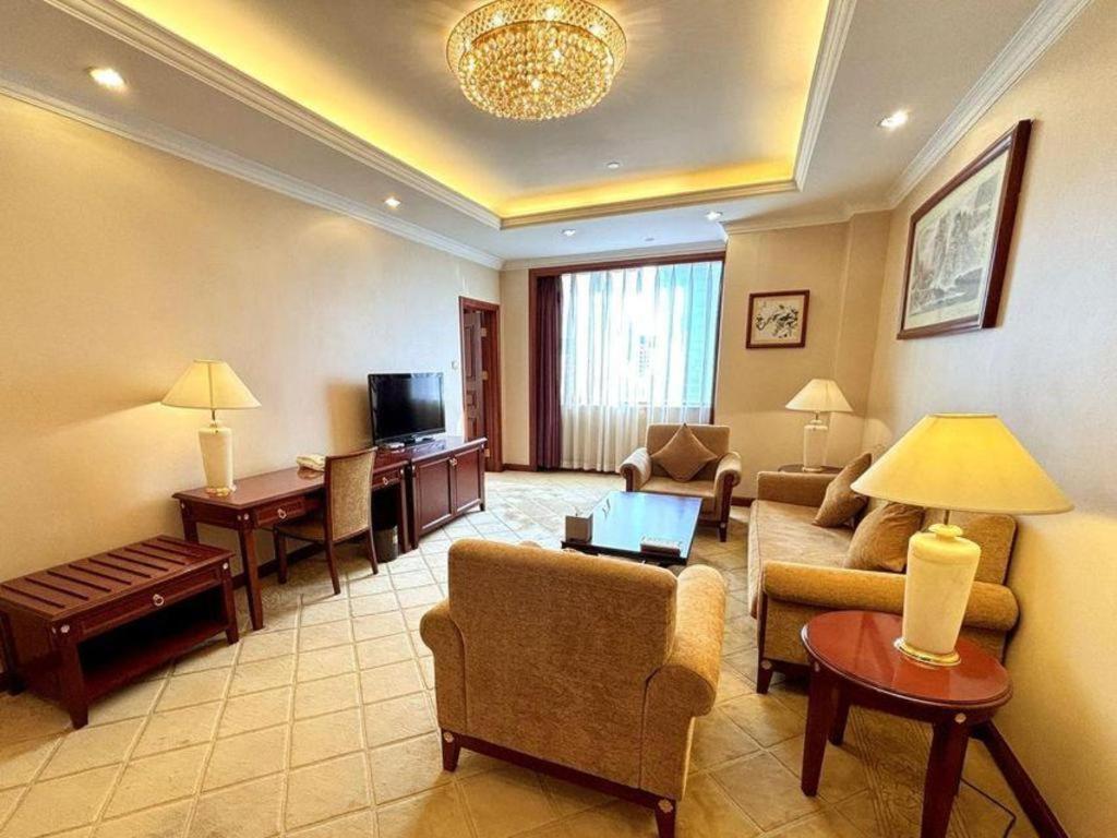 Xinhai Jinjiang Hotel Peking Exteriör bild