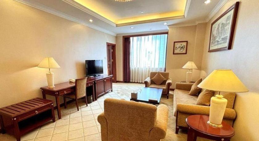 Xinhai Jinjiang Hotel Peking Exteriör bild