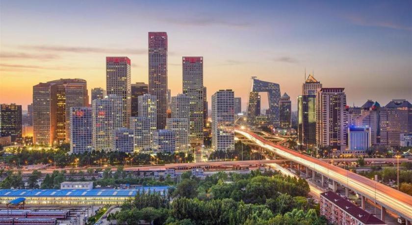 Xinhai Jinjiang Hotel Peking Exteriör bild